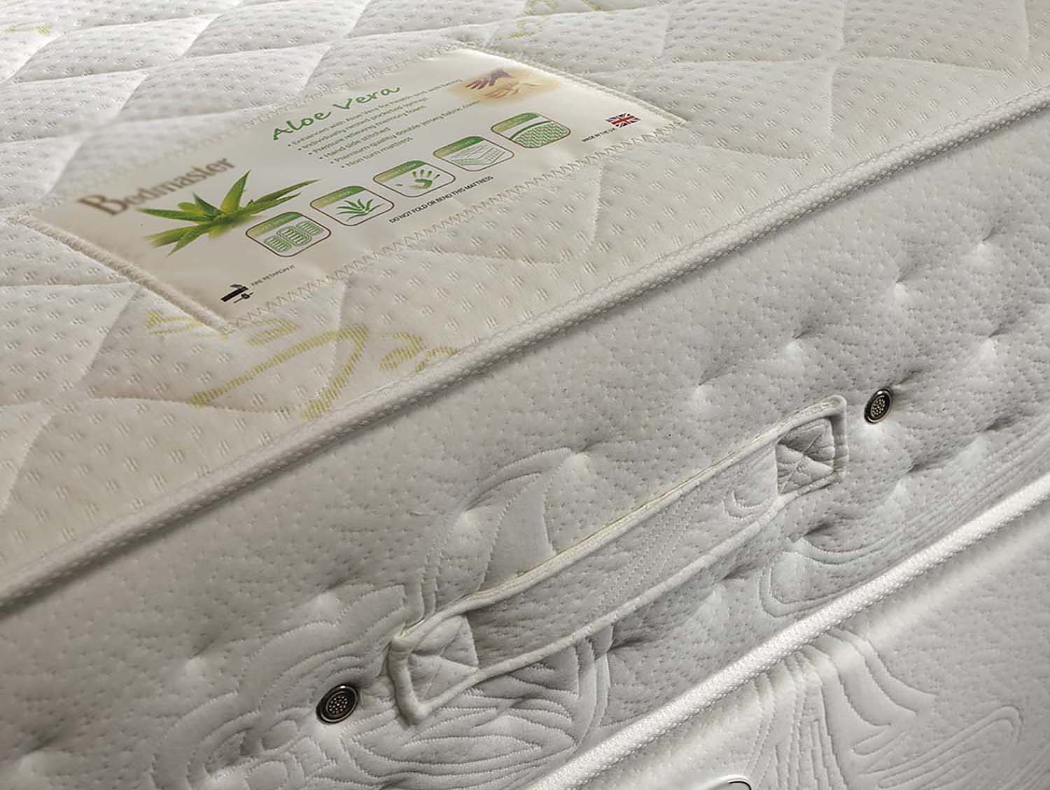 king quilt aloe vera full mattress